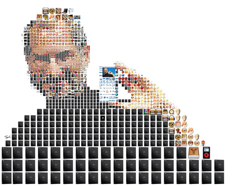 Composición del estudio Tsevis Visual Design. Enlace a la página de diseño