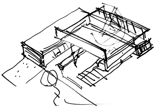 maquetas de la casa Hemeroscopium de Antón García-Abril en Madrid