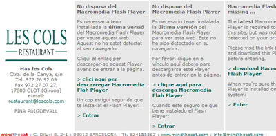 segunda pantalla de acceso a lescols.com