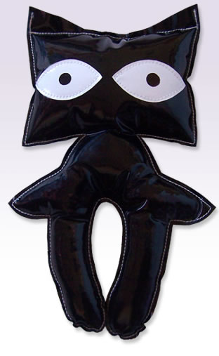 muñeco de trapo Palomito Negro de Eloole